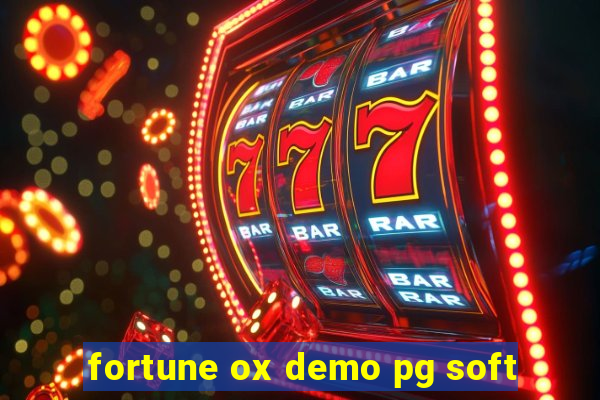 fortune ox demo pg soft